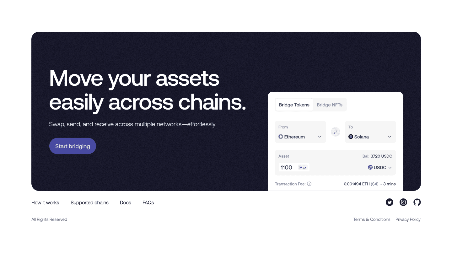 Landing Page Footer