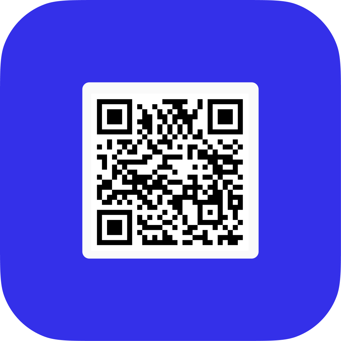 Azza QR code for onboarding